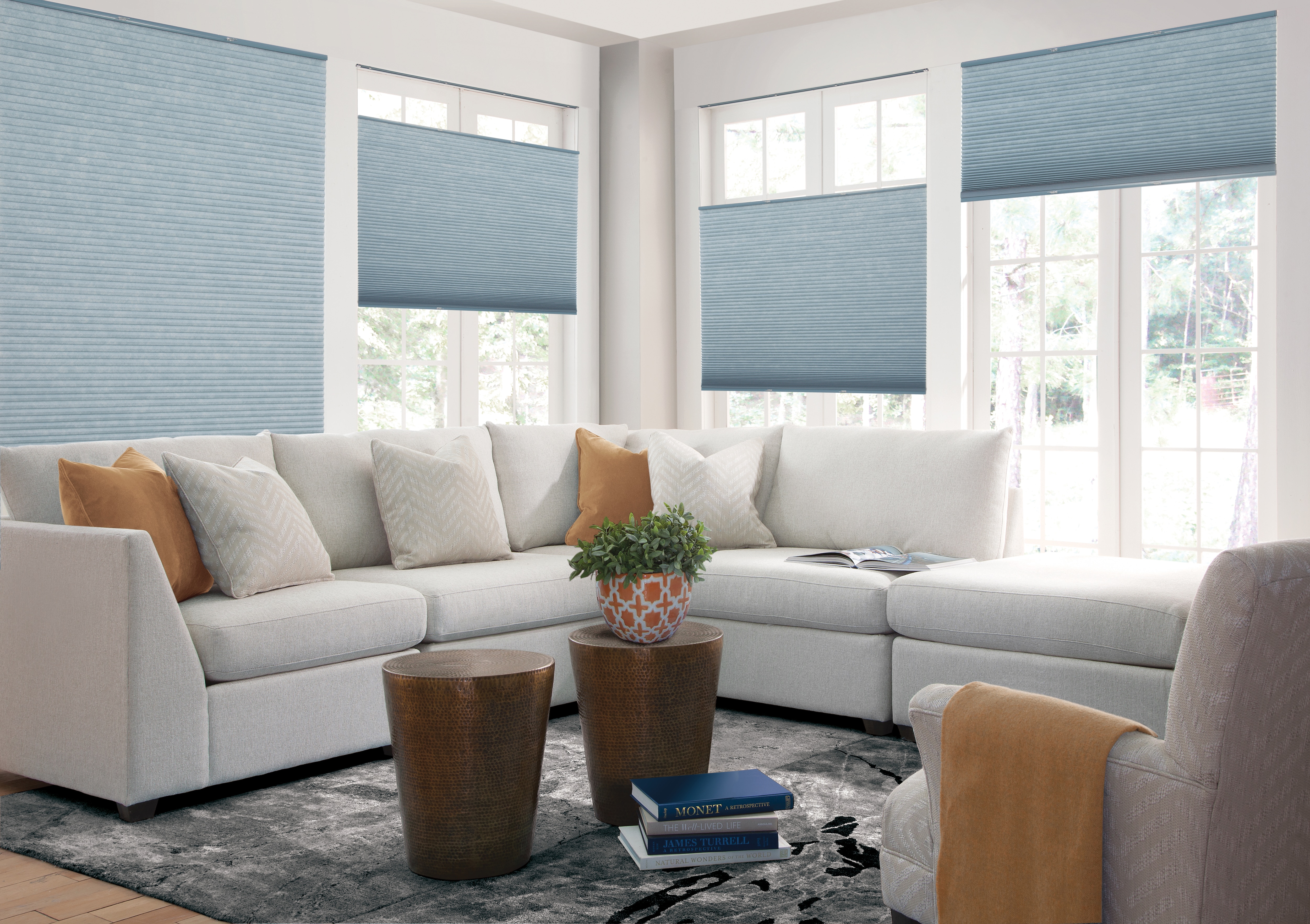 Designer Light Filtering Cellular Shades